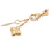 18kt yellow gold diamond Princess Flower bracelet